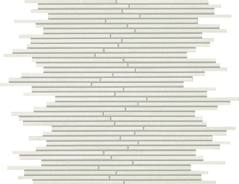 Мозаика Fap Evoque Tratto White Mosaico 30,5x30,5 глянцевая