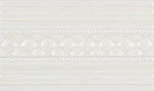 Декоративный элемент Iris Fascia Baroque Ivory 15x25 матовый