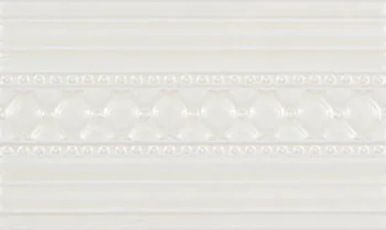 Декоративный элемент Iris Fascia Baroque Ivory 15x25 матовый