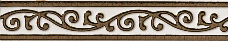 Бордюр Sant Agostino Fascia Inspire Oro 4,5x25 полированный