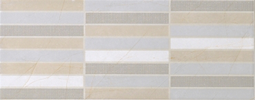 Мозаика Vallelunga Fashion Geometrico Grigio 20x50 глянцевая
