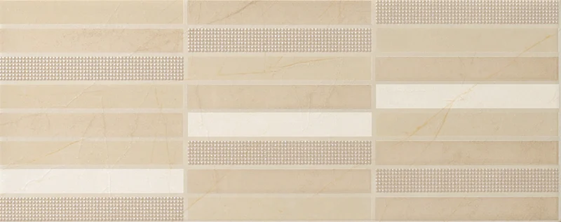 Мозаика Vallelunga Fashion Geometrico Visone 20x50 глянцевая
