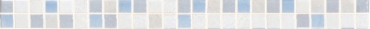 Бордюр Vallelunga Fashion Listello Mosaico Azzurro 4x50 глянцевый