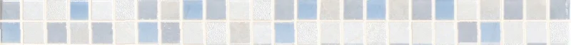 Бордюр Vallelunga Fashion Listello Mosaico Azzurro 4x50 глянцевый