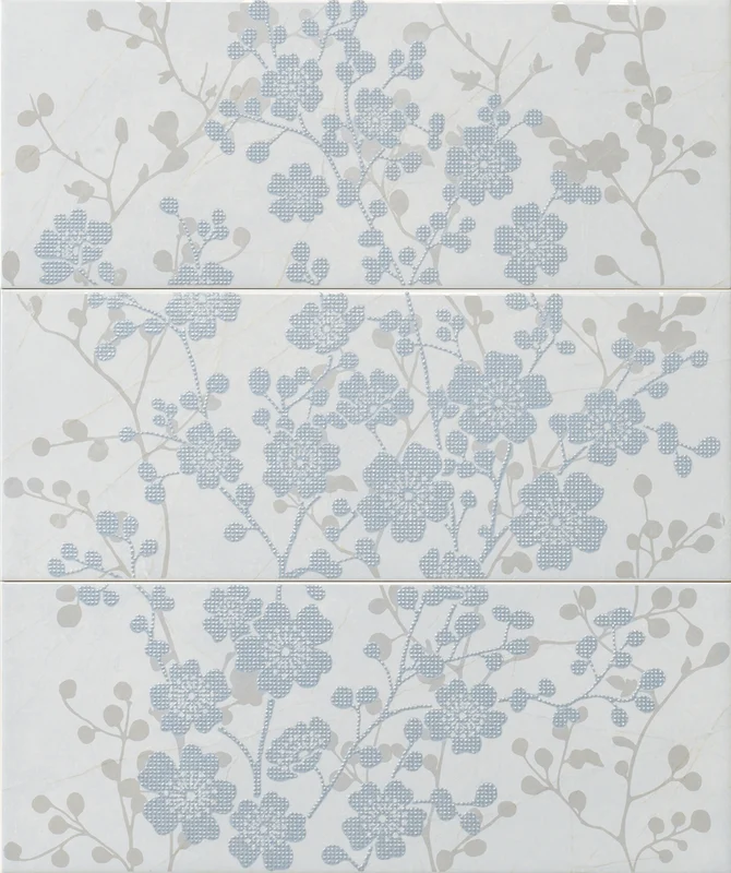 Панно Vallelunga Fashion Pannello Fleur Azzurro 50x60 глянцевое