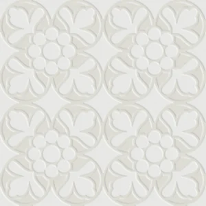 Керамогранит Tagina Fleur Blanc 7VF08F6 20x20 глянцевый