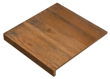 Ступень Gres de Aragon Forest Peldano Marron 30x31 матовая