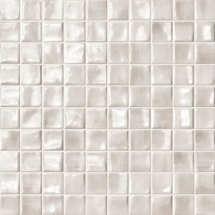 Мозаика Fap Frame Natura White Mosaico 30,5x30,5 глянцевая