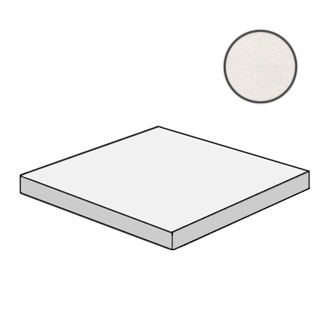 Ступень Fap Frame White Scalino Angolare Matt. 33x33 матовая