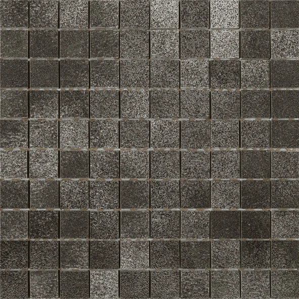 Мозаика La Fabbrica AVA Fusion Mosaico Platinum Lap. Liscia 3x3 32,6x32,6 лаппатированная