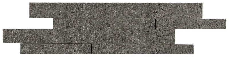 Мозаика La Fabbrica AVA Fusion Muretto Platinum Lap. Strutt. 16,2x49 структурированная