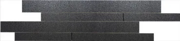 Мозаика La Fabbrica Fusion Muretto Titanium Lap. Liscia 16,2x49 лаппатированная
