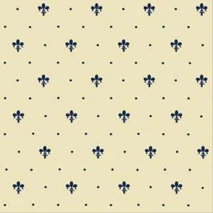 Плитка Petracers Giglio Blu su Crema 20x20 матовая
