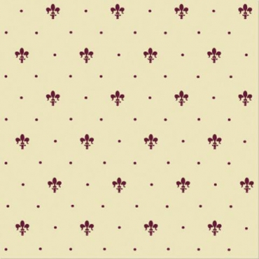 Плитка Petracers Giglio Bordeaux su Crema 20x20 матовая