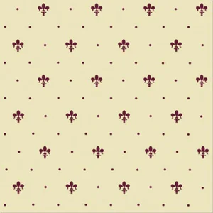Плитка Petracers Giglio Bordeaux su Crema 20x20 матовая