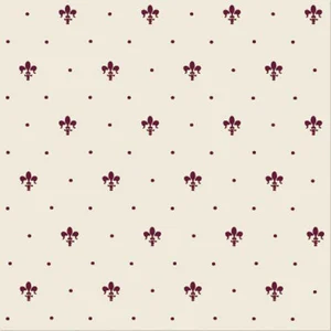 Плитка Petracers Giglio Bordeaux su Panna 20x20 матовая