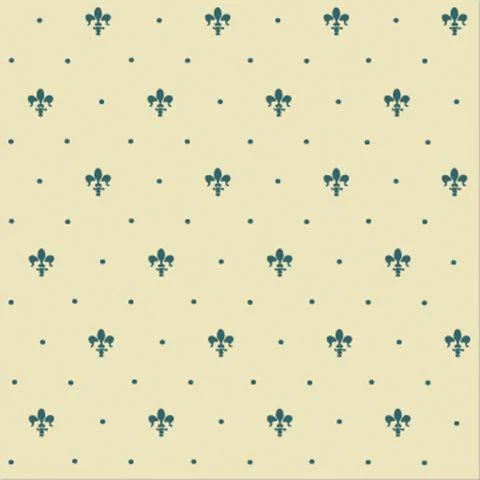 Плитка Petracers Giglio Verde su Crema 20x20 матовая