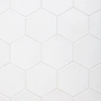 Hexatile Blanco Mate