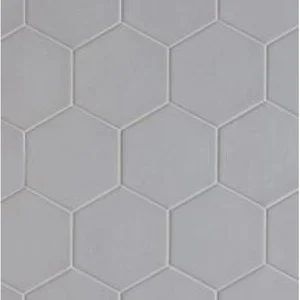 Керамогранит Equipe Hexatile Gris Mate 17,5x20 матовый