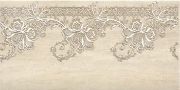 Декоративный элемент Capri I Travertini Fascia Lace Beige 30x60 лаппатированный