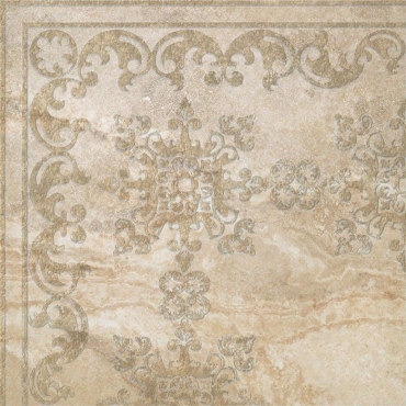 Декоративный элемент Cerdomus Impero Angolo Damasco Beige 59,5x59,5 полированный