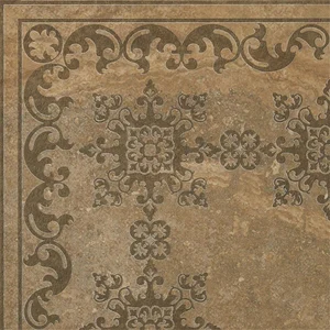 Декоративный элемент Cerdomus Impero Angolo Damasco Noce 59,5x59,5 полированный