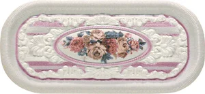 Вставка Porcelanite Dos Inserto 9010 Versailles Lila 7,5x15 глянцевая