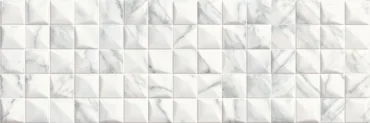 Мозаика Sant Agostino Inspire Art Statuario 25x75 полированная