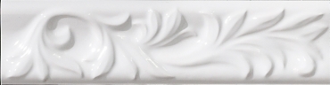 Бордюр Sant Agostino Inspire Listello Bianco 6,5x25 полированный