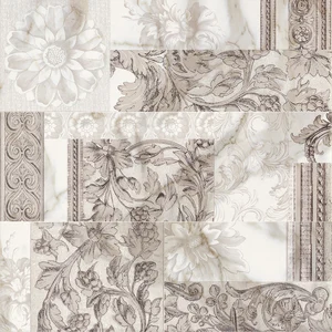 Панно Sant Agostino Inspire Romantica Calacatta 75x75 полированное