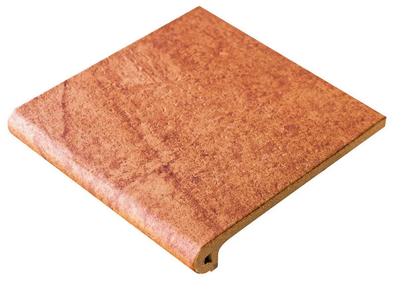 Ступень Gres de Aragon Jasper Peldano 24-33 Marron 33x33 матовая