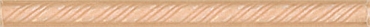 Бордюр Kerama Marazzi Карандаш Косичка желтый 195 1,5x20 глянцевый