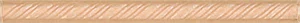 Бордюр Kerama Marazzi Карандаш Косичка желтый 195 1,5x20 глянцевый