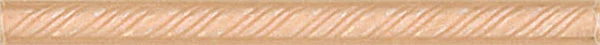 Бордюр Kerama Marazzi Карандаш Косичка желтый 195 1,5x20 глянцевый