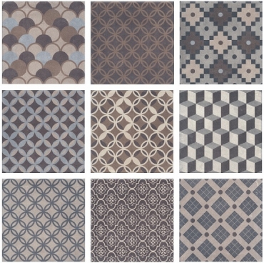 Плитка Kerama Marazzi Карнаби-стрит орнамент SG1577N 20,1x20,1 матовая
