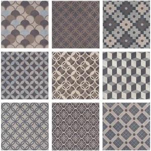 Плитка Kerama Marazzi Карнаби-стрит орнамент SG1577N 20,1x20,1 матовая