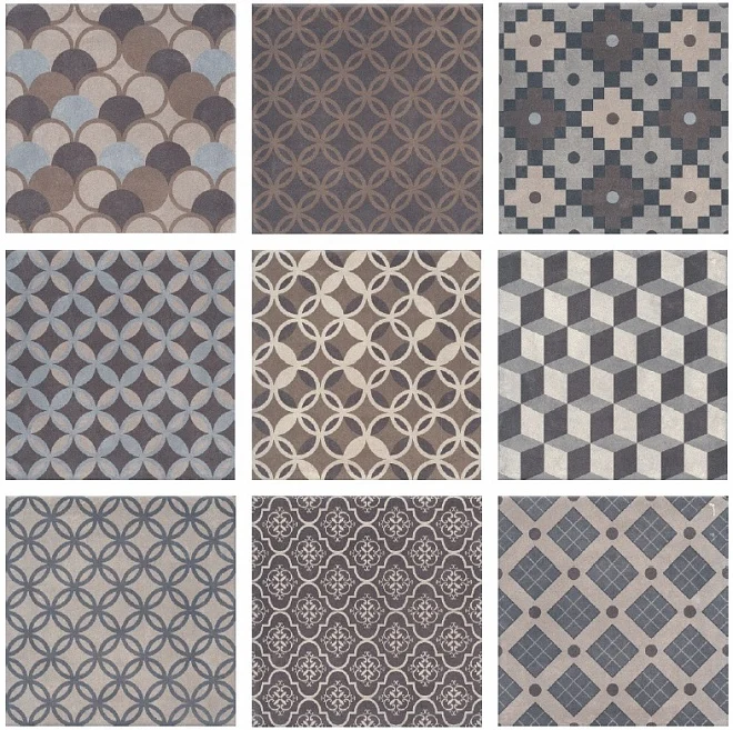 Плитка Kerama Marazzi Карнаби-стрит орнамент SG1577N 20,1x20,1 матовая