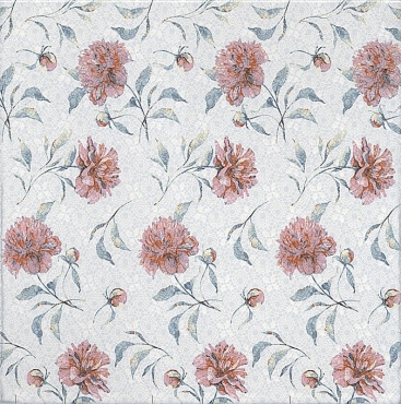 Плитка Kerama Marazzi Ковентри Цветы 4221 40,2x40,2 глянцевая