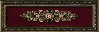 Lirica Bordeaux Decoro Cornice