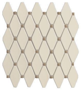 Мозаика Vallelunga Lirica Cortese Esagona Crema 32x37 глянцевая