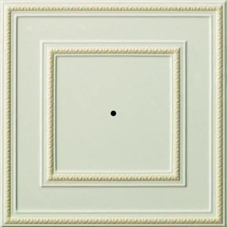 Lirica Crema Formella Per Soffito plus Borchia Crema