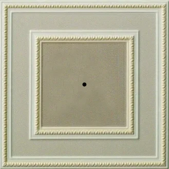 Lirica Tortora Formella Per Soffito plus Borchia Crema