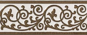 Бордюр Sant Agostino Listello Inspire Oro 10x25 полированный