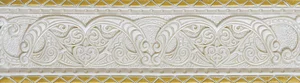 Бордюр Newker Listello Orna Ivory 8x30 глянцевый