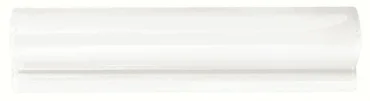Бордюр Carmen London Caprichosa Blanco 5x15 глянцевый