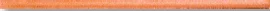 Бордюр Vallelunga Look Arancio Bacchetta 1,5x50 матовый