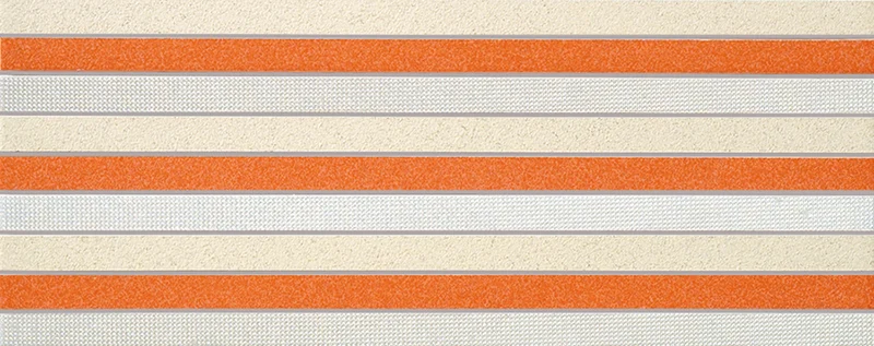 Бордюр Vallelunga Look Arancio Stripes 20x50 матовый