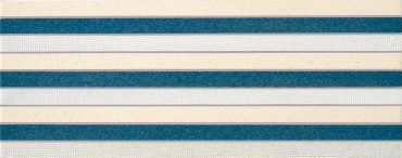 Бордюр Vallelunga Look Azzurro Stripes 20x50 матовый