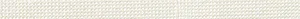 Бордюр Vallelunga Look Bianco Bacchetta Forata 2x23 матовый