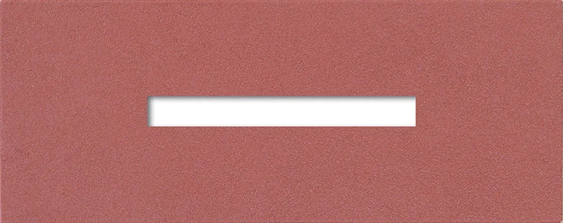 Декоративный элемент Vallelunga Look Bordeaux Forato 20x50 матовый